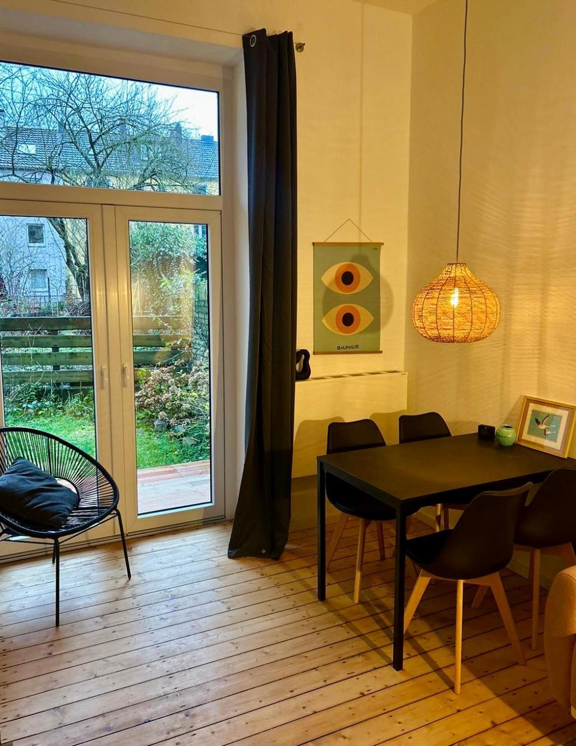 Feelslikehome - Stylische Und Zentrale Altbauwohnung Mit Terrasse&Garten Bochum Eksteriør bilde